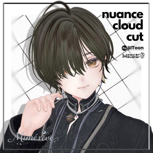 ✧Nuance Cloud Cut✧【12アバター対応】VRChat
