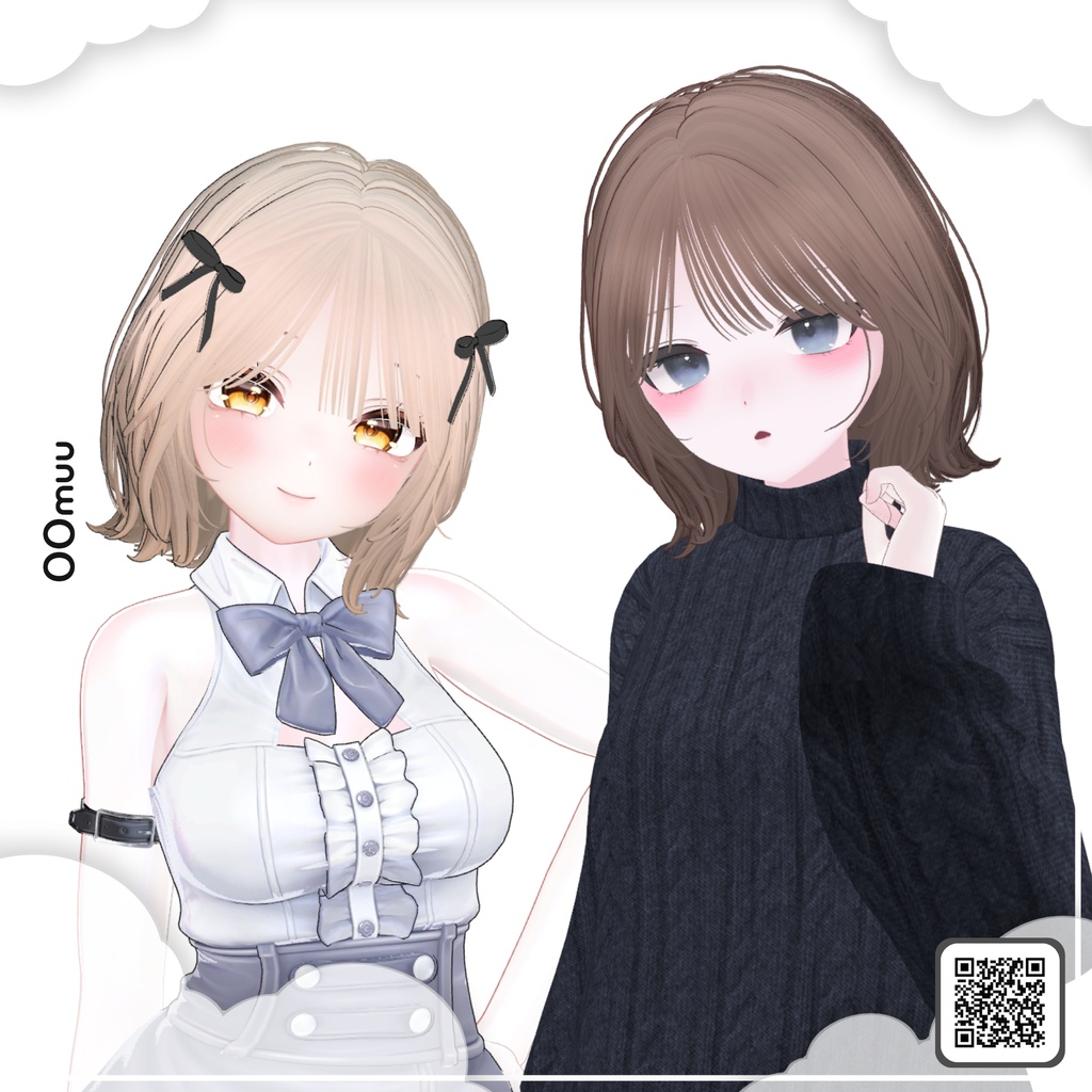 15%off ☁ millie bob ☁【15アバター対応】VRChat