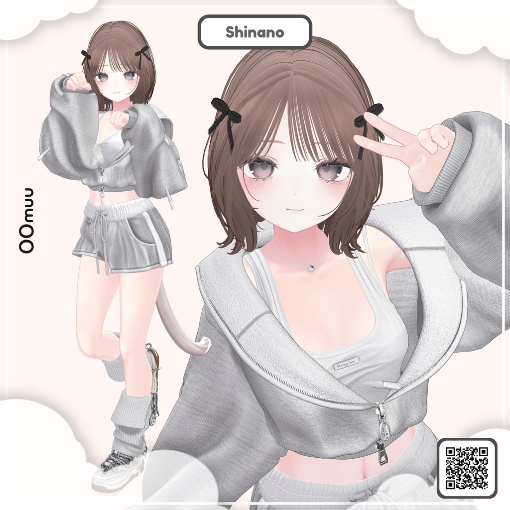 15%off ☁ millie bob ☁【15アバター対応】VRChat