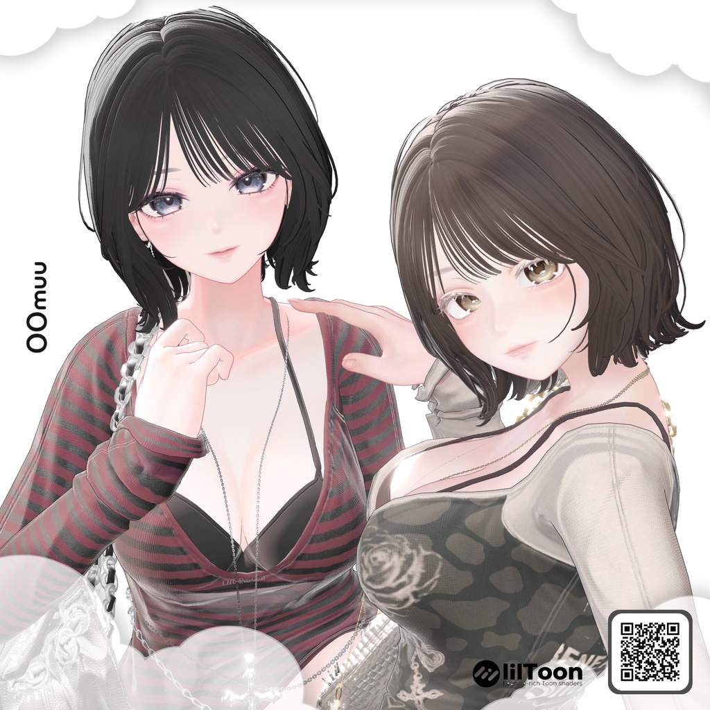 15%off ☁ millie bob ☁【15アバター対応】VRChat