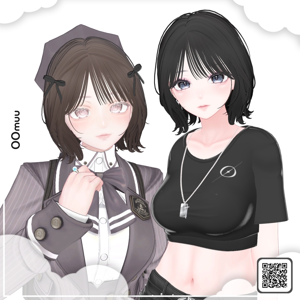 15%off ☁ millie bob ☁【15アバター対応】VRChat
