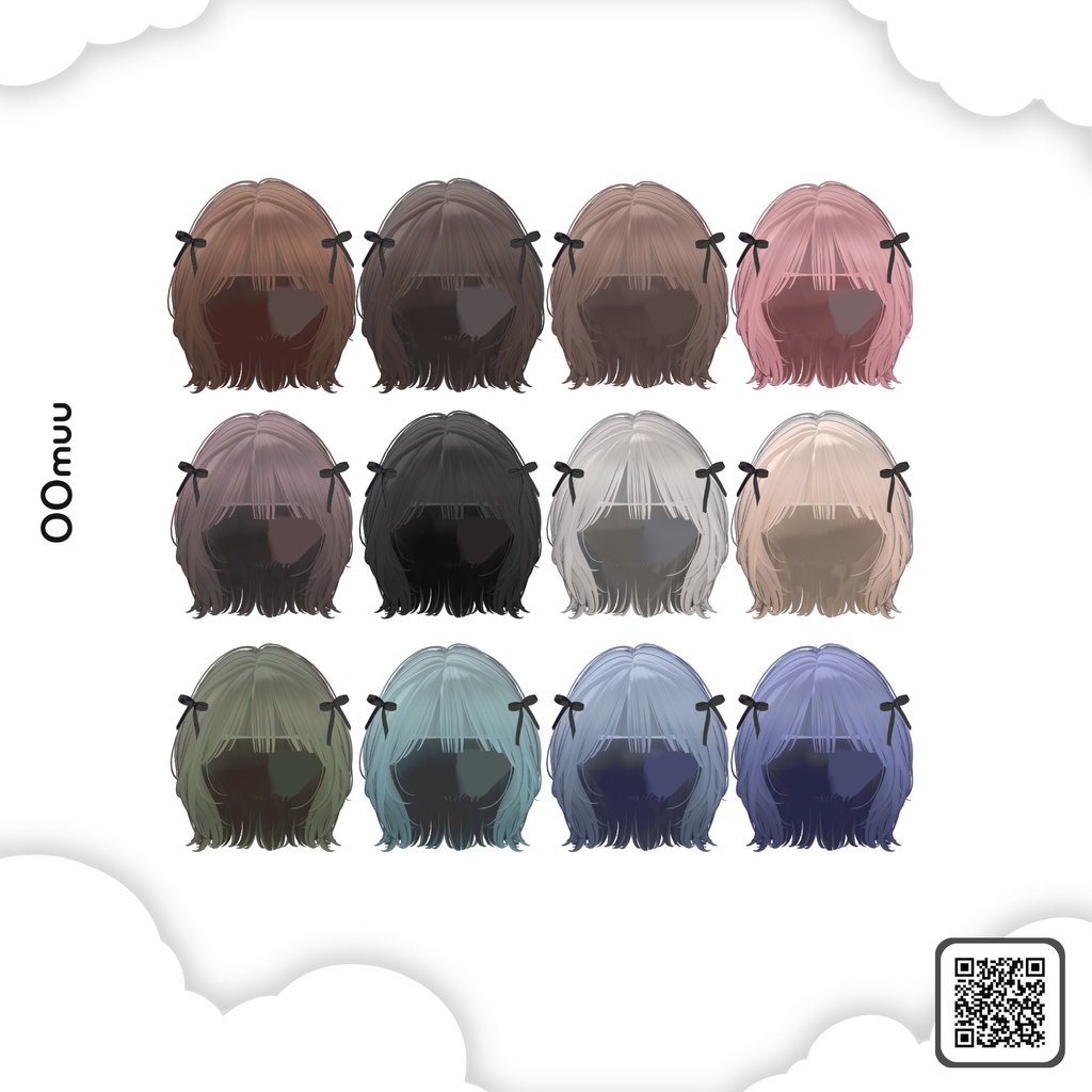 15%off ☁ millie bob ☁【15アバター対応】VRChat