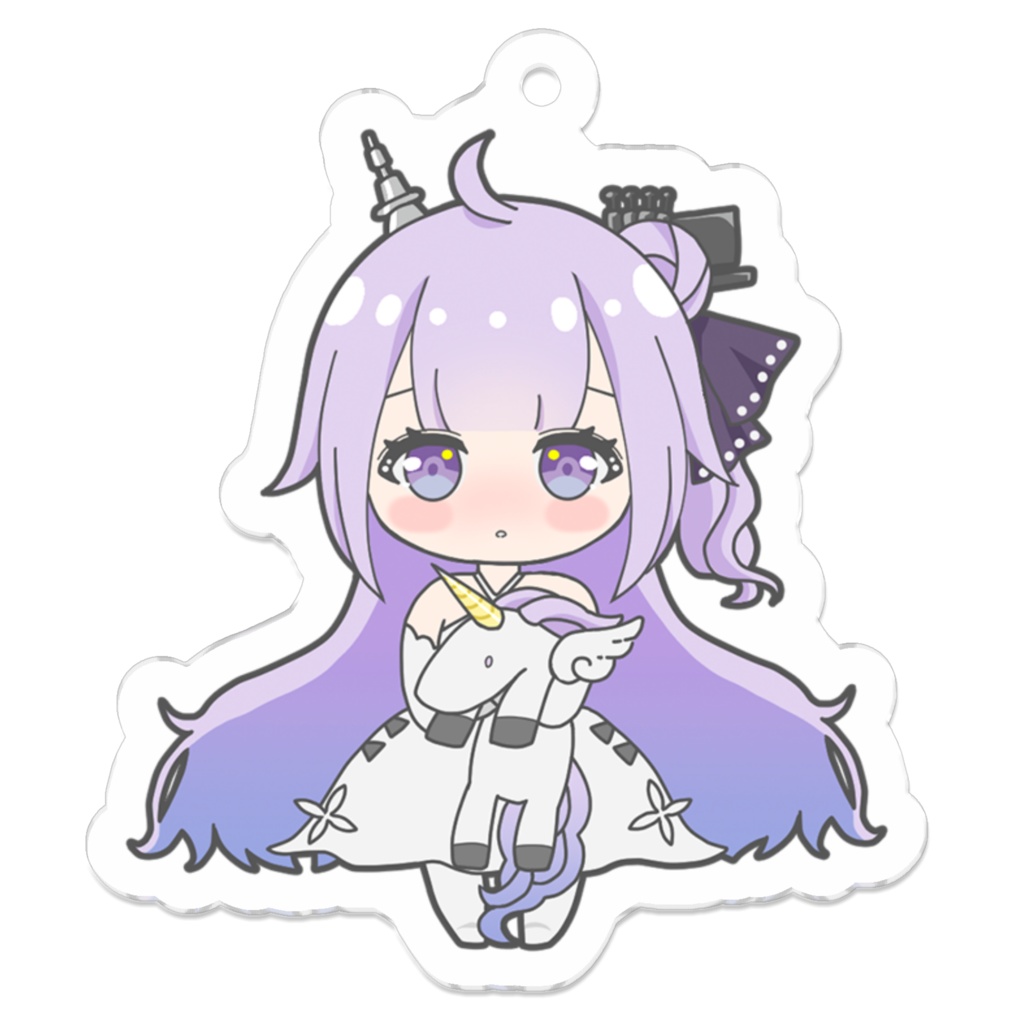 ユニコーンアクリルキーホルダー