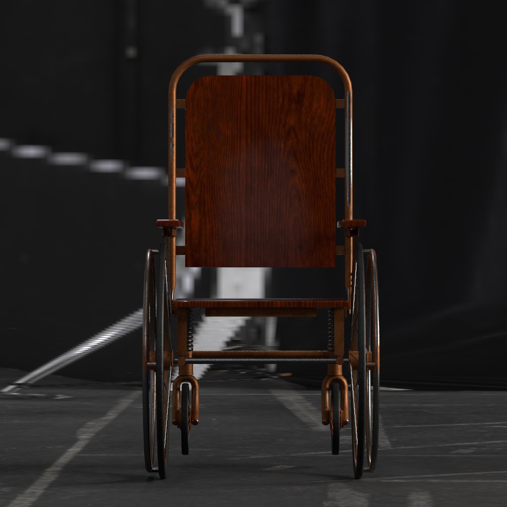 Antique Wheelchair