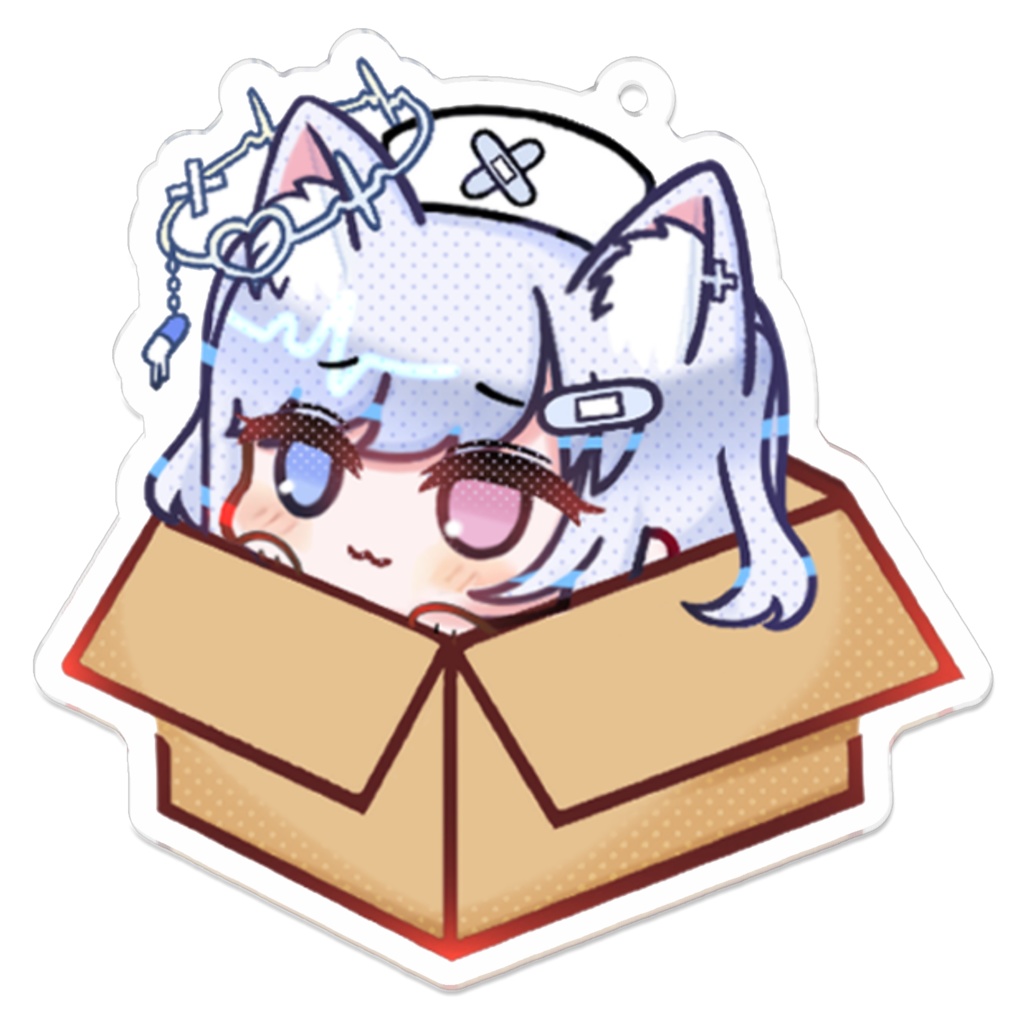 【オリジナル】こんねこアクリルキーホルダー