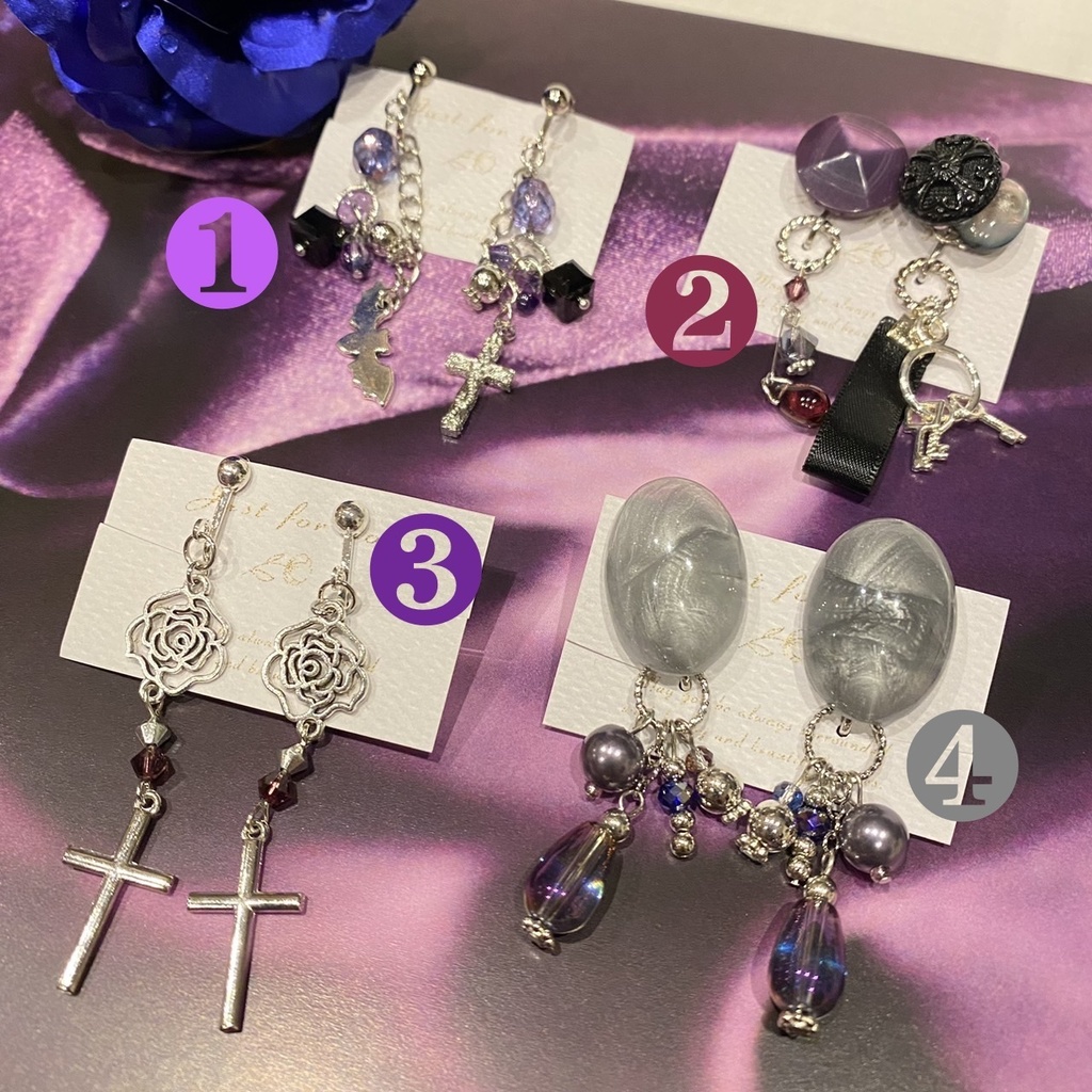 UNDEAD イメージ イヤリング