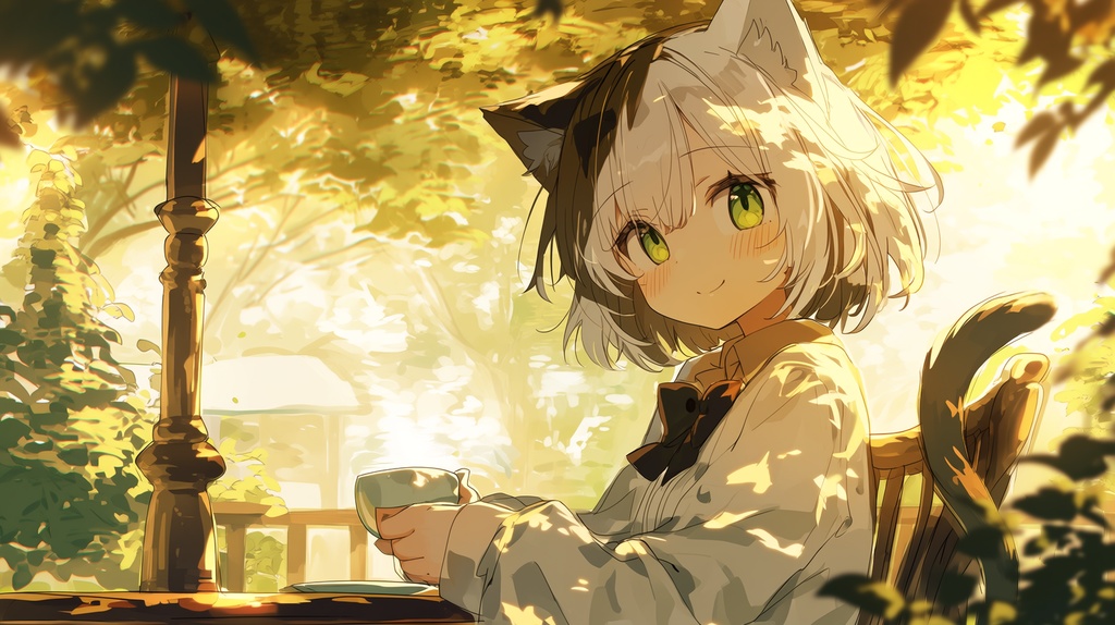 フリーBGM「木漏れ日のティータイム」配信・作業・勉強