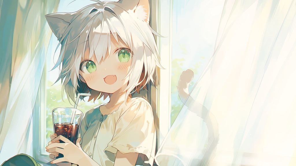 フリーBGM「初夏の風とソーダ水」配信・作業・勉強