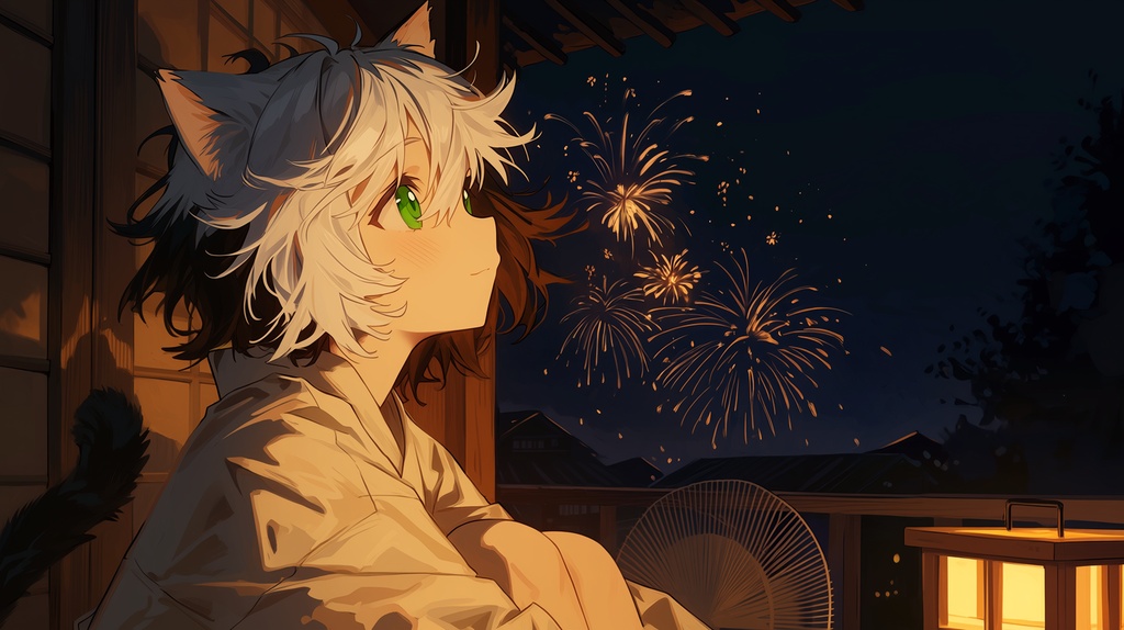 フリーBGM「打ち上げ花火と、遠い夏の夜。」配信・作業・勉強