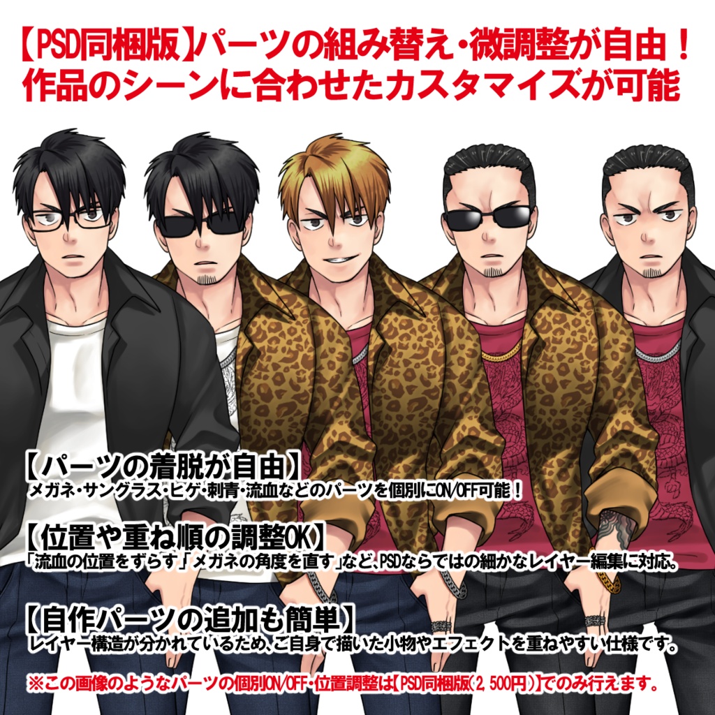 【悪徳モブおじ専門店】チンピラA