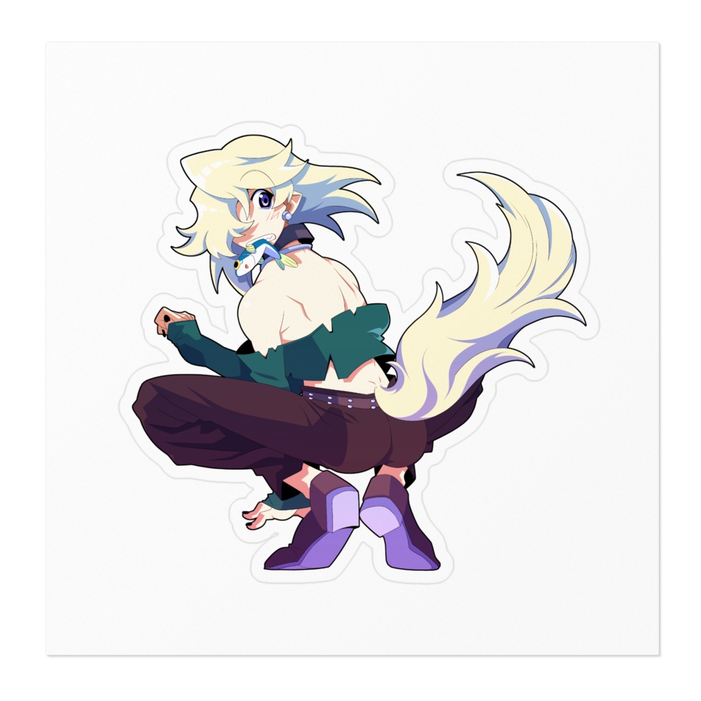 ステッカー メイジ森永 ver.あわわ