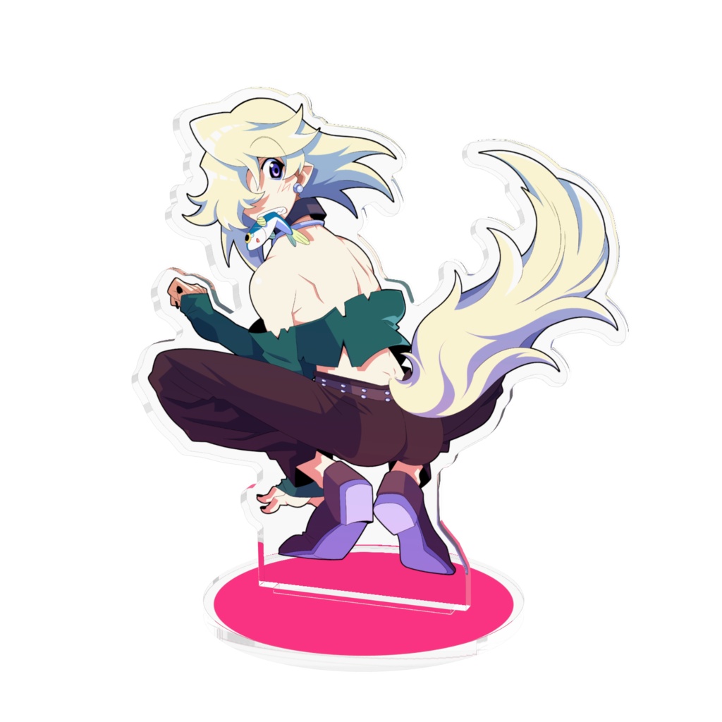 アクリルフィギュア　メイジ森永　ver.あわわ