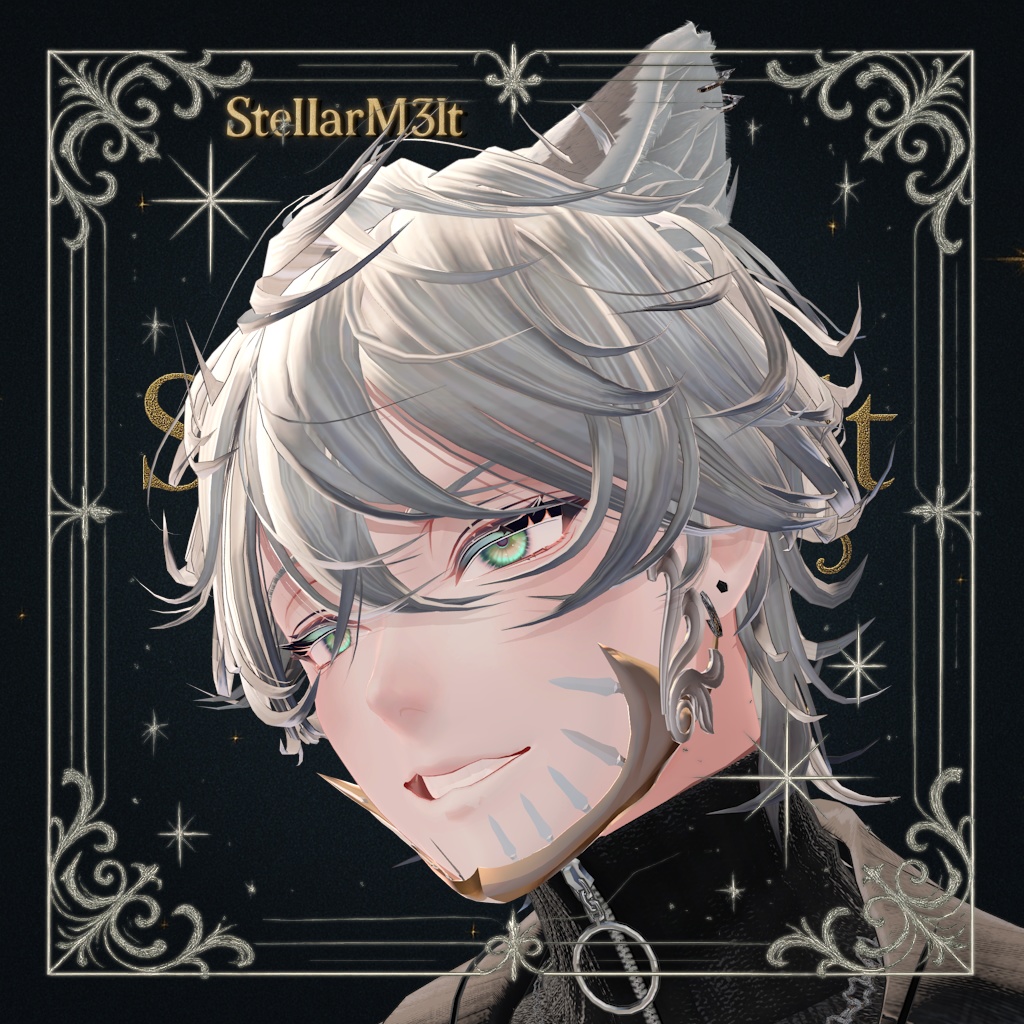 【無料有】✦ ✦ ✦FO_木(剣/牙/獣)✦ ✦ ✦【フェイスオーナメント】