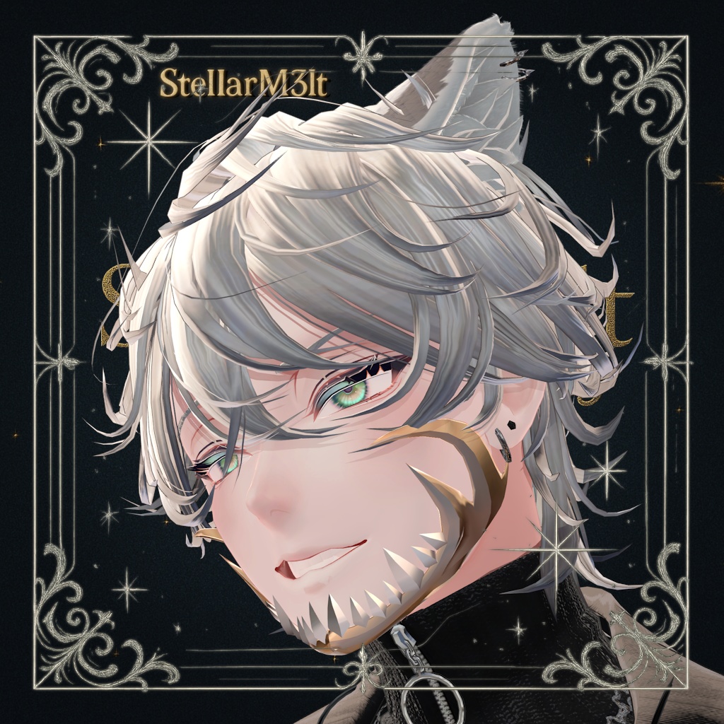 【無料有】✦ ✦ ✦FO_木(剣/牙/獣)✦ ✦ ✦【フェイスオーナメント】