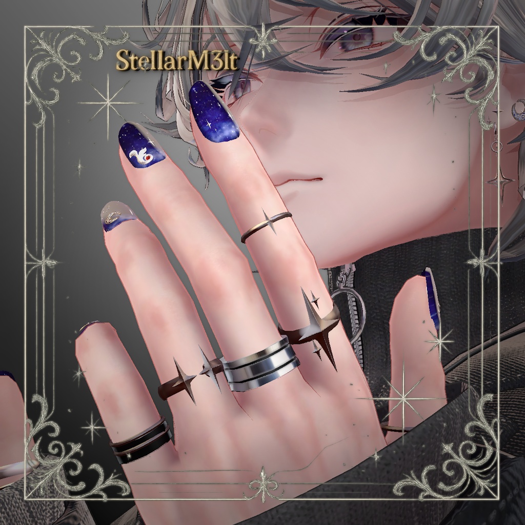 ✦ ✦ ✦StellarACC✦ ✦ ✦【ネイル、指輪、イヤリング】【無料】