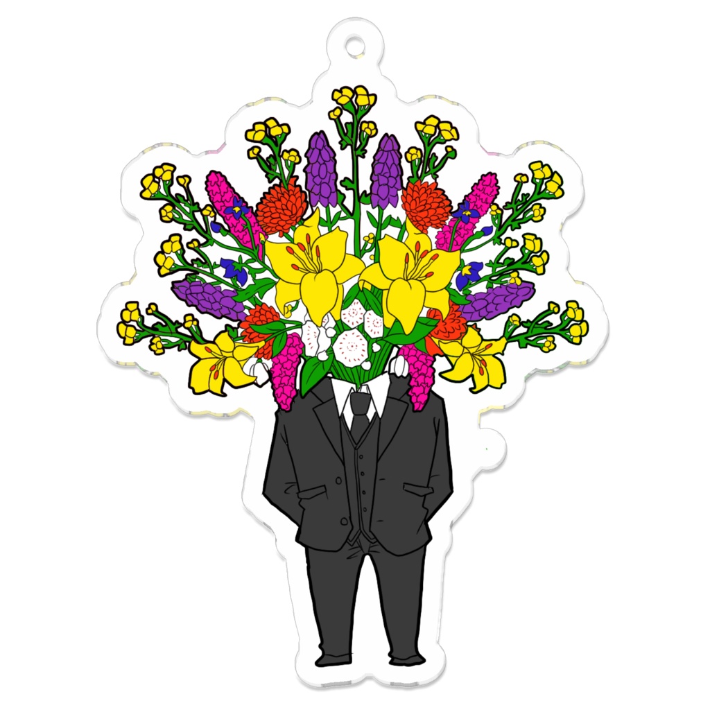 花の私には分かりませんがねアクキー(断罪室)【管理人】