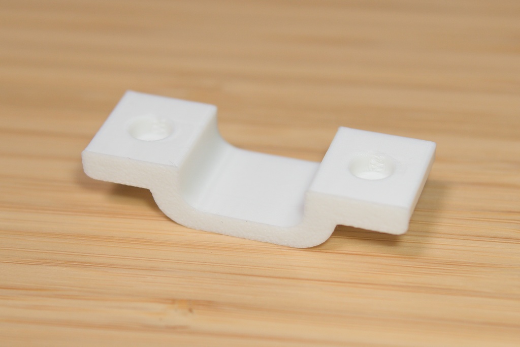 【3Dプリンタ用データ】鉄板にコード留めるやつ