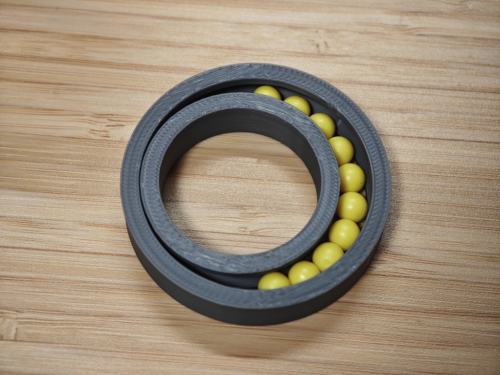 【無料DL可】BB弾ベアリング 外形50mm / 内径30mm 3Dプリンタ用データ