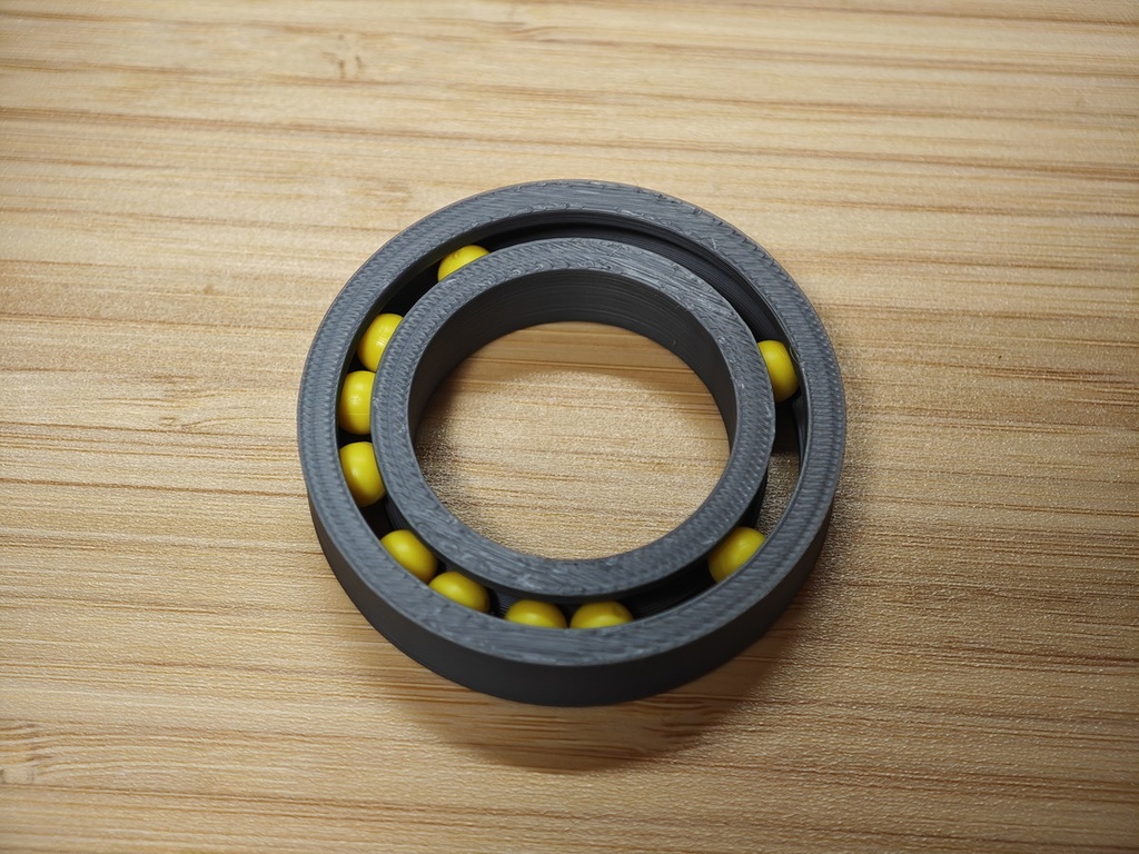 【無料DL可】BB弾ベアリング 外形50mm / 内径30mm 3Dプリンタ用データ