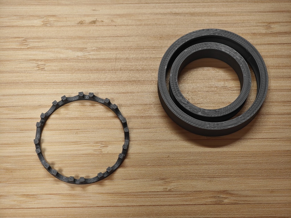 【無料DL可】BB弾ベアリング 外形50mm / 内径30mm 3Dプリンタ用データ