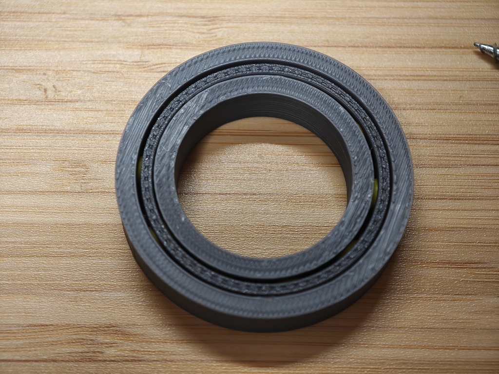 【無料DL可】BB弾ベアリング 外形50mm / 内径30mm 3Dプリンタ用データ