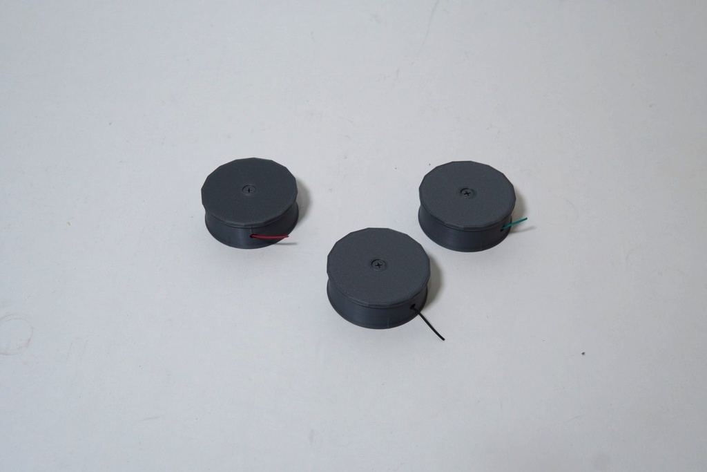 【無料DL可】ケーブルをぐるぐる巻いて保管するケース 3Dプリンタ用データ