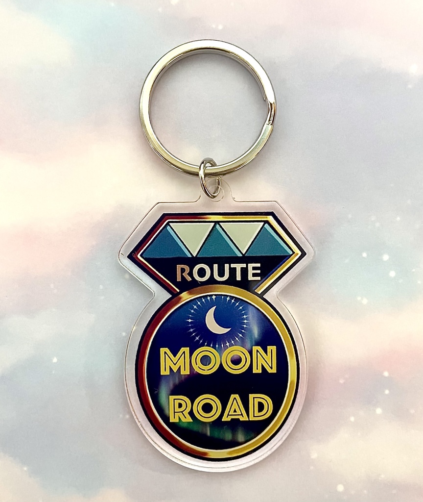 ROUTE MOONROADアクリルキーホルダー