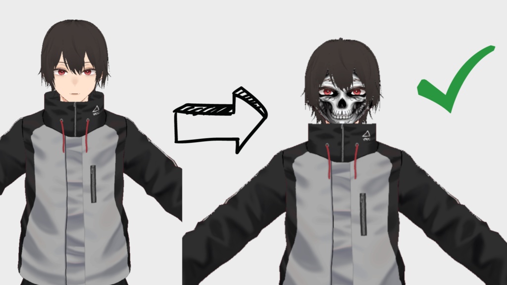 Skull Bride Skin by Tanlogic | Face + Body