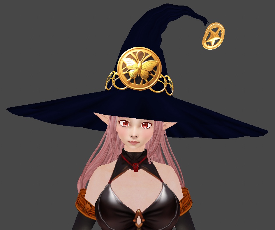 Witch Hat Preset for Vroid by TanLogic