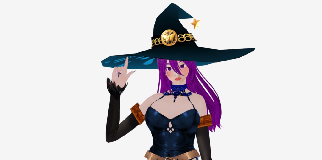 Witch Hat Preset for Vroid by TanLogic