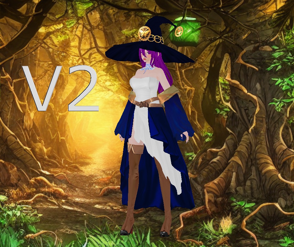 Halloween witch girl costume collection by Tanlogic