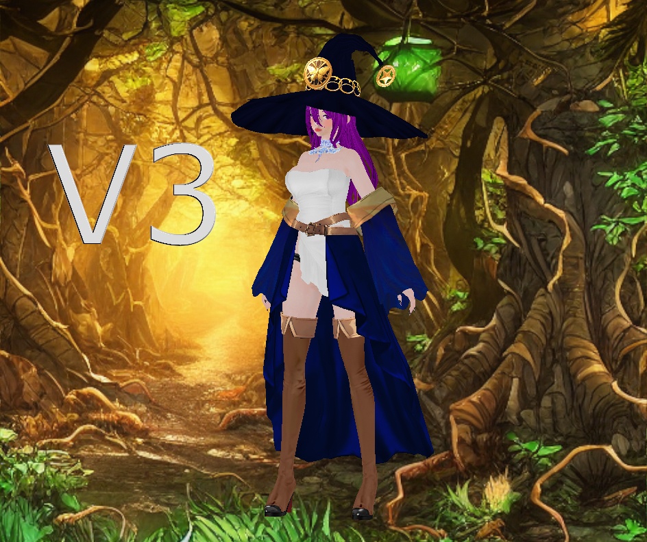 Halloween witch girl costume collection by Tanlogic