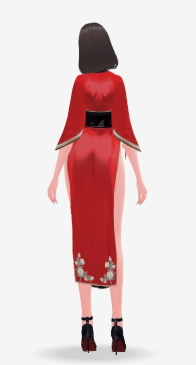 Hoa's cheongsam outfit by Tanlogic