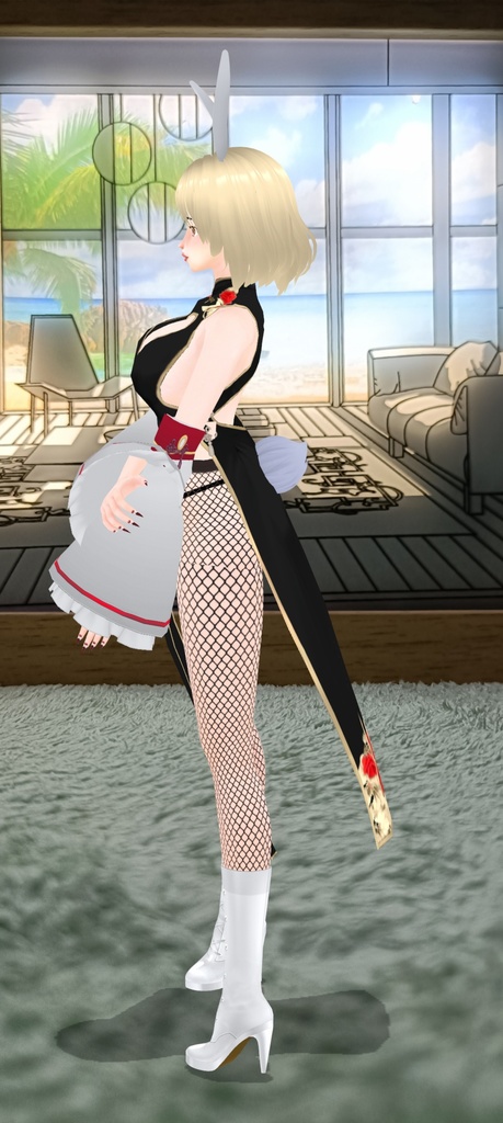 HoaBunny's cheongsam outfit by Tanlogic