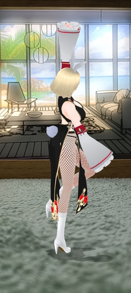 HoaBunny's cheongsam outfit by Tanlogic