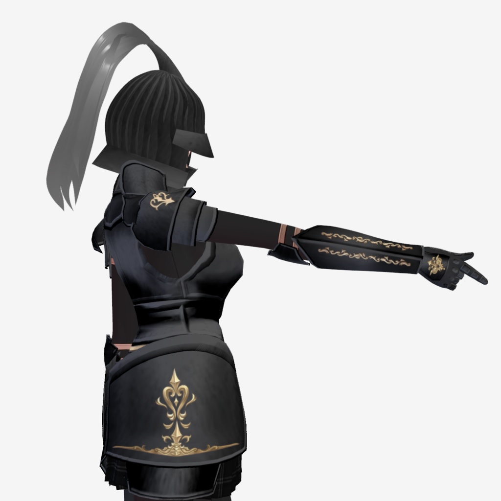 Rino Knight armor set | Multilayer textures