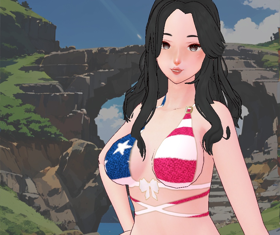 Bikini Zero Full Color | Multilayer textures