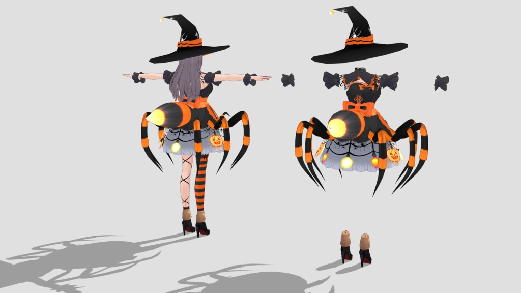 Pumpider Oufit by Tanlogic | Multilayer textures