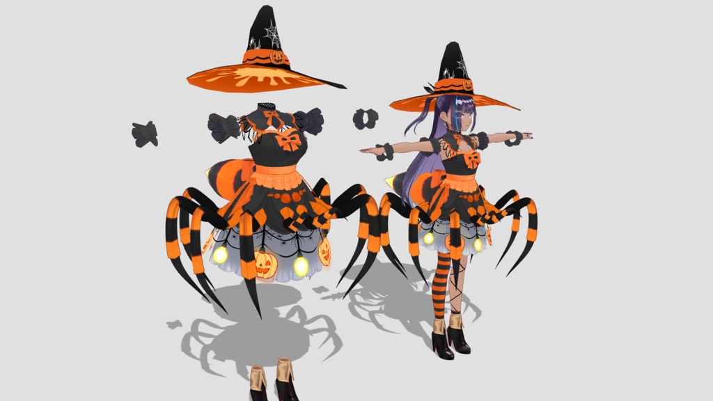 Pumpider Oufit by Tanlogic | Multilayer textures