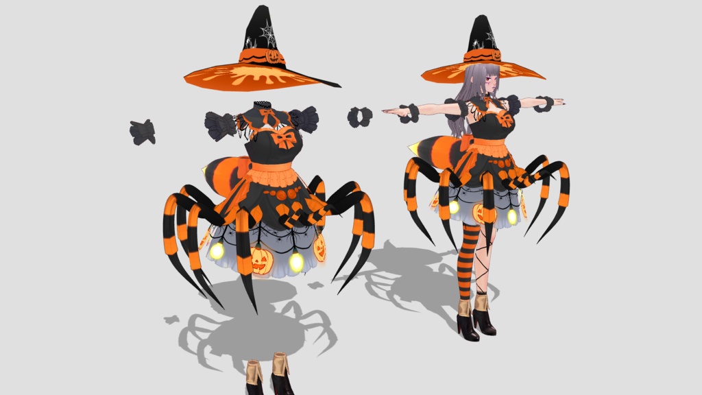 Pumpider Oufit by Tanlogic | Multilayer textures