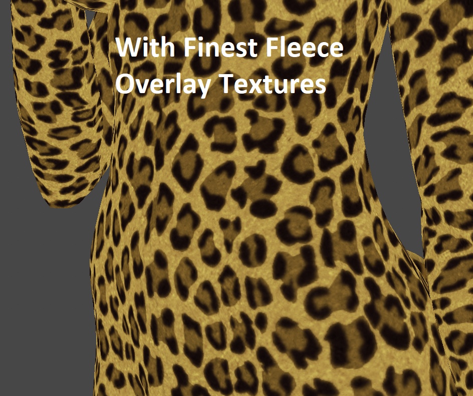 Leopard Bodysuit | Color changeable | Multi-layered texture