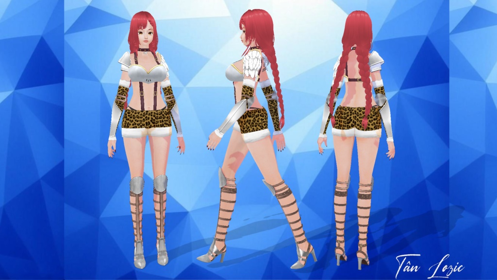 Light Leopard Armor by Tanlogic