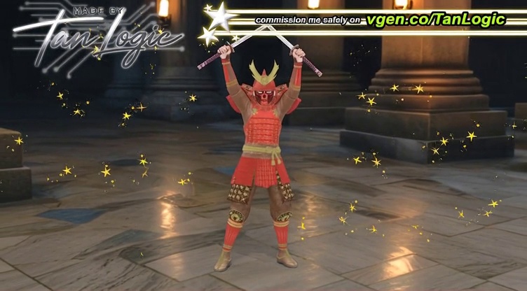 Blaze Samurai Armor - Ultimate Customizable Set