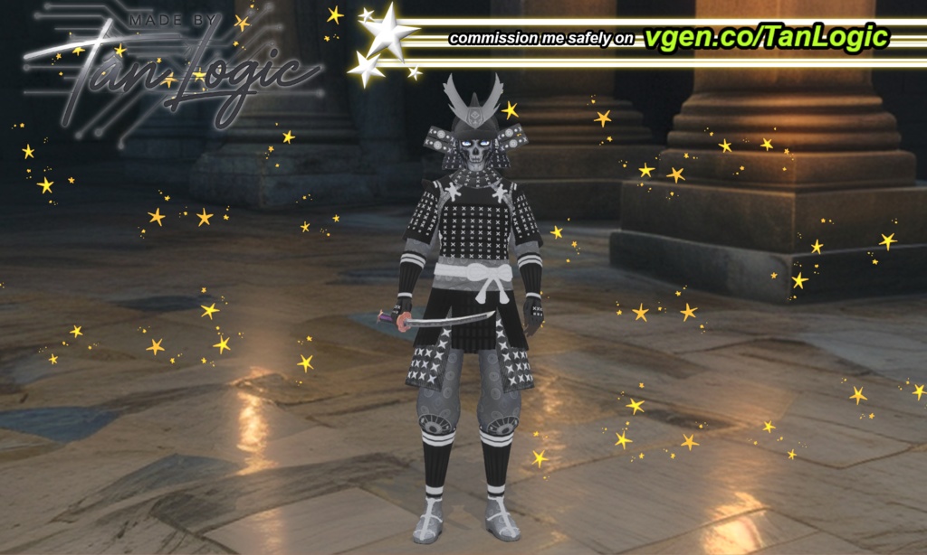 Blaze Samurai Armor - Ultimate Customizable Set