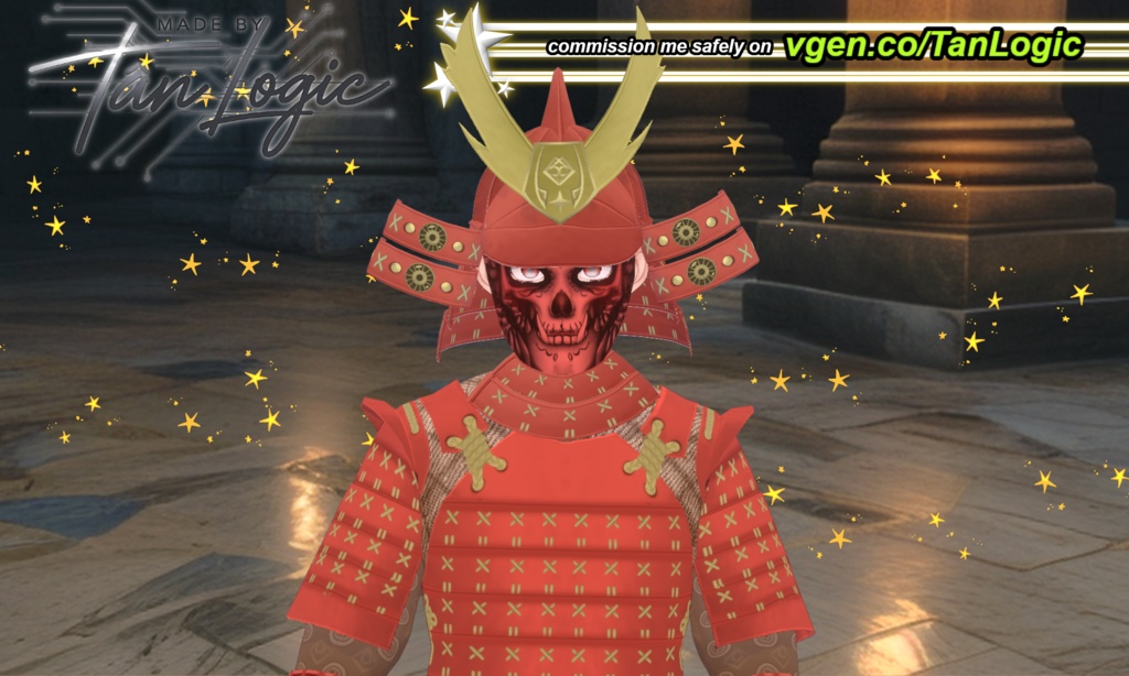 Blaze Samurai Armor - Ultimate Customizable Set