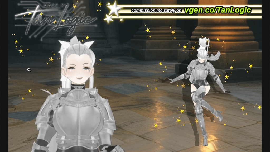 【VRoid】 MIST – The Valkyrie of the Silver Mist