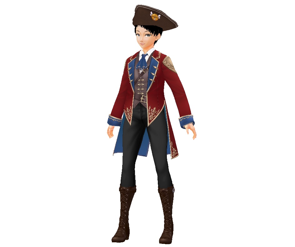 【VRoid】Captain Outfit / キャプテン衣装 / Bộ trang phục Captain