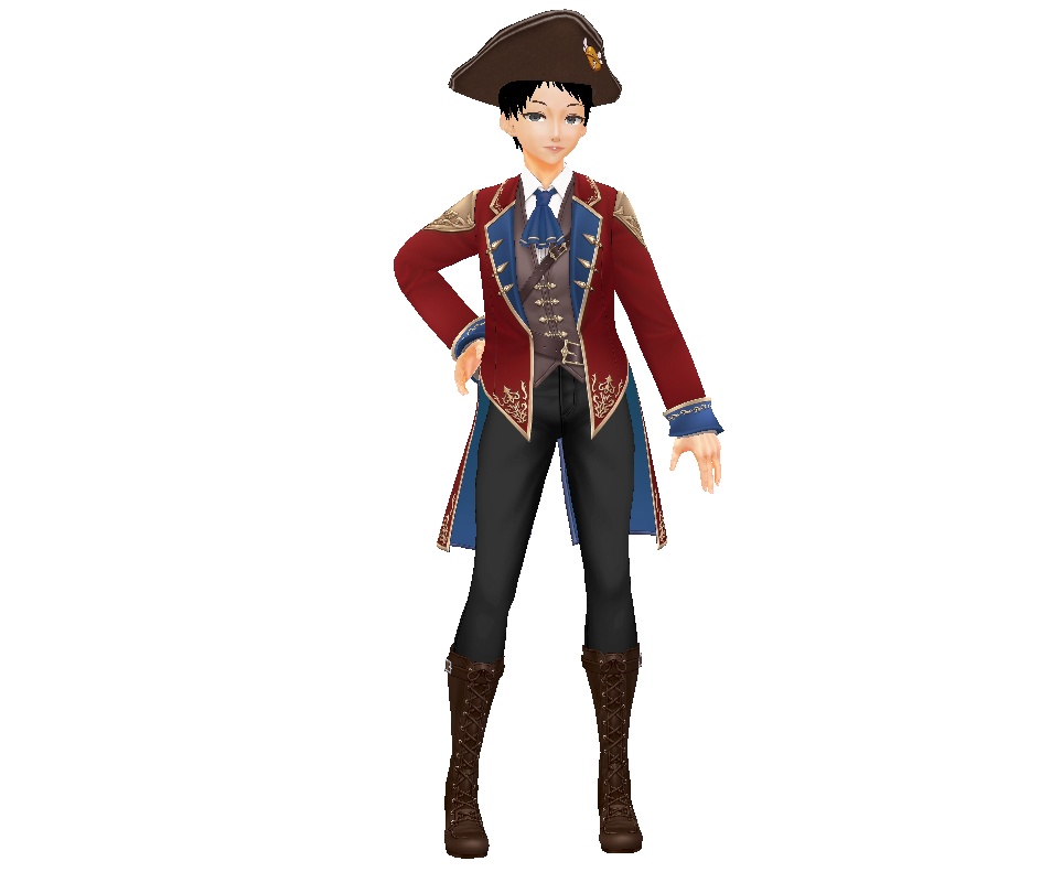 【VRoid】Captain Outfit / キャプテン衣装 / Bộ trang phục Captain