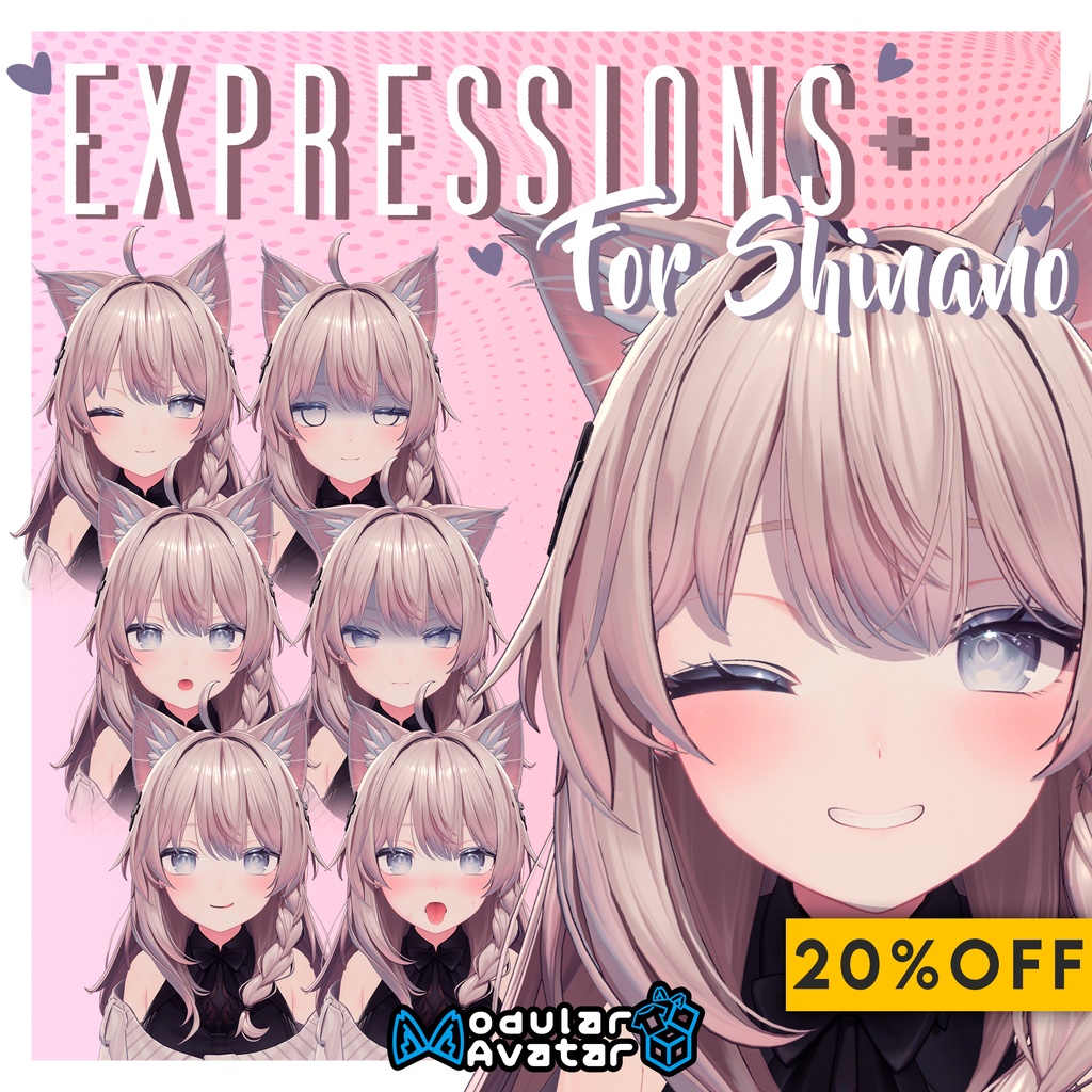 ✨BLACK FRIDAY✨【しなの用】Expressions + for Shinano 1.0.4 (MA)