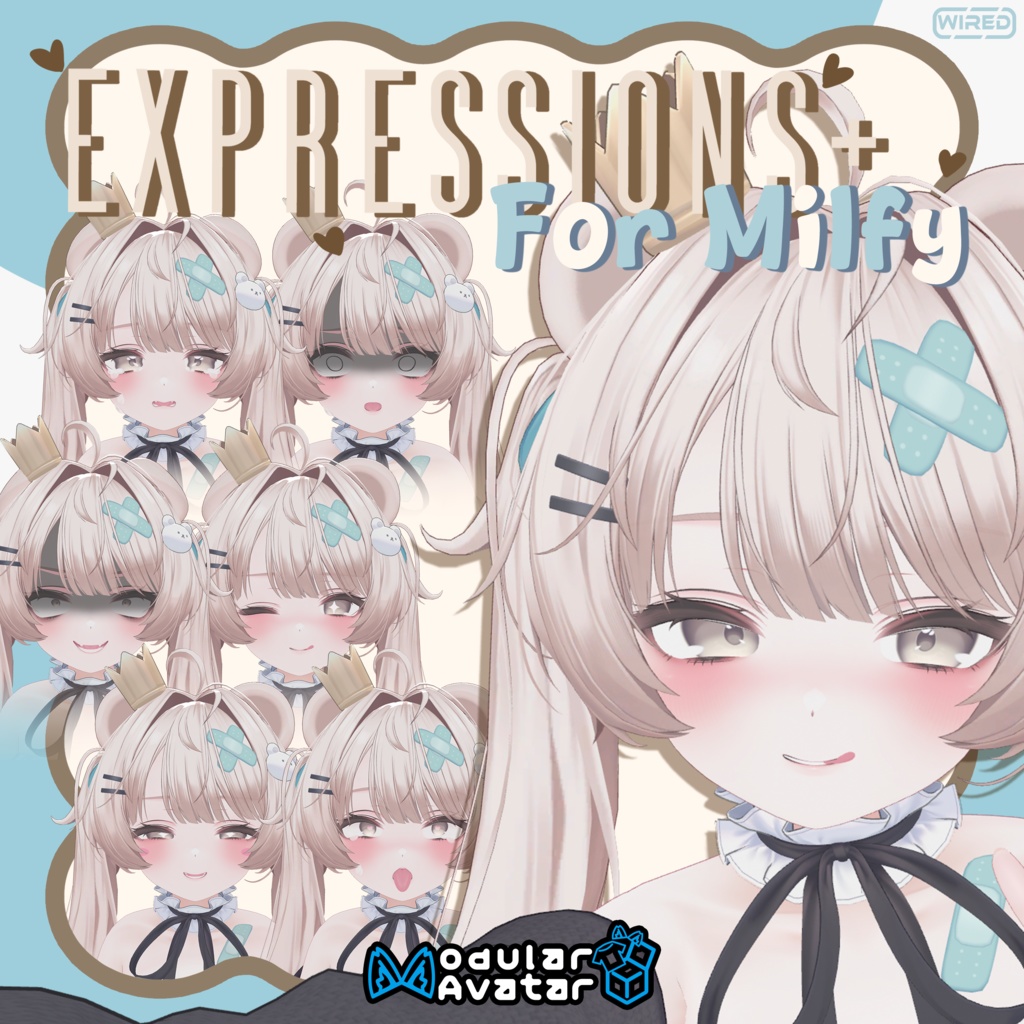 【ミルフィ用】Expressions + for Milfy (MA)